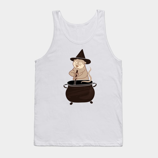 Otter Witch Tank Top by Wlaurence